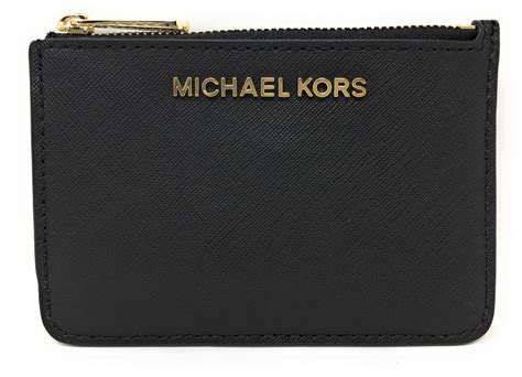 michael kors zip around coin purse|michael kors black wallet purse.